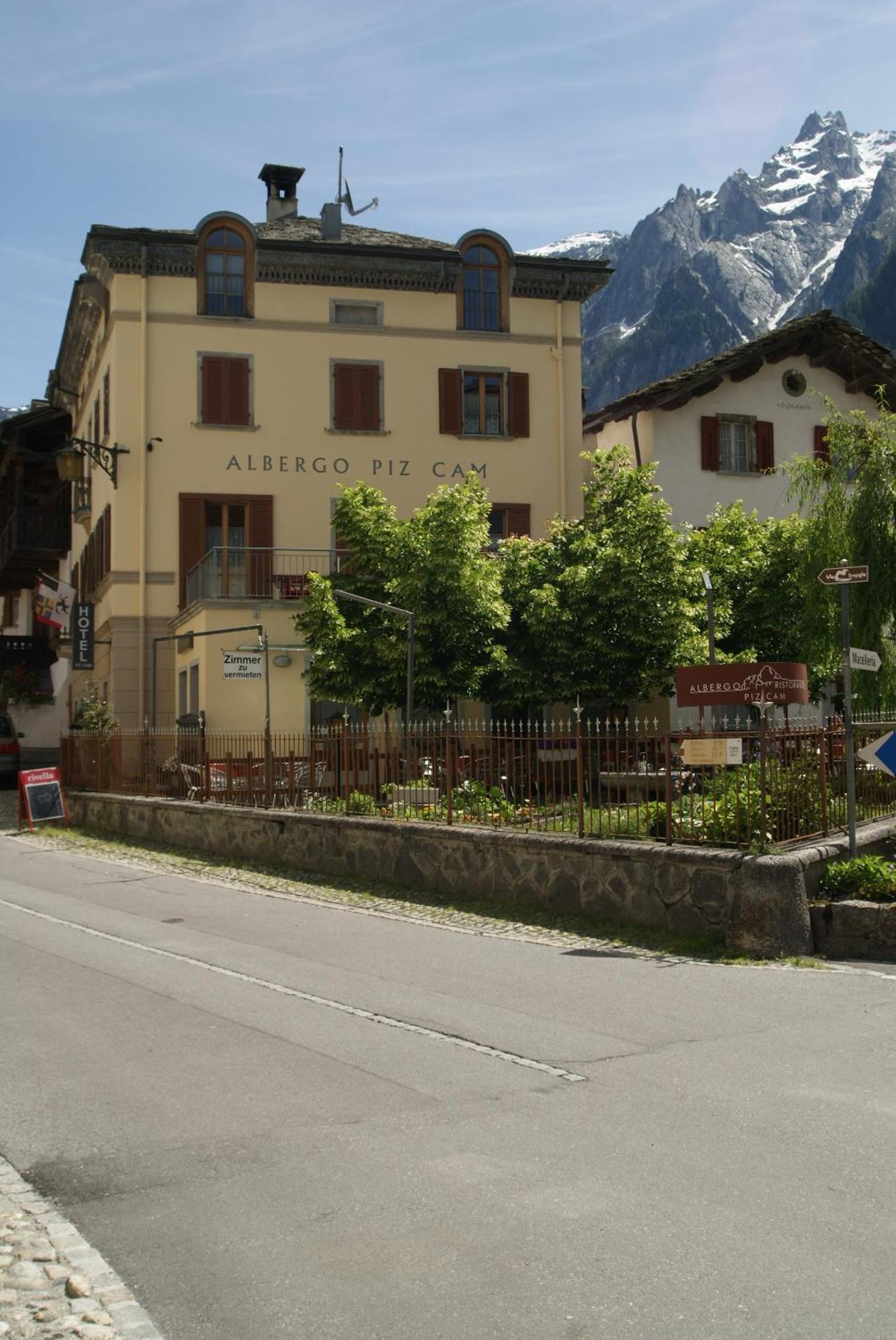 Albergo Piz Cam Vicosoprano Exterior foto